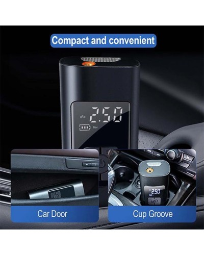 Avtomobil üçün kompressor EB_981 qara