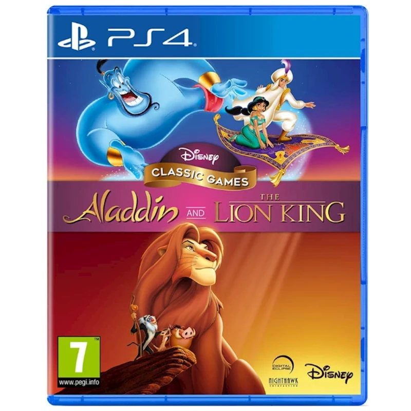 Видео-игра Disney Classic Aladdin and The Lion King - PS4 Видео-игра Disney Classic Aladdin and The Lion King - PS4