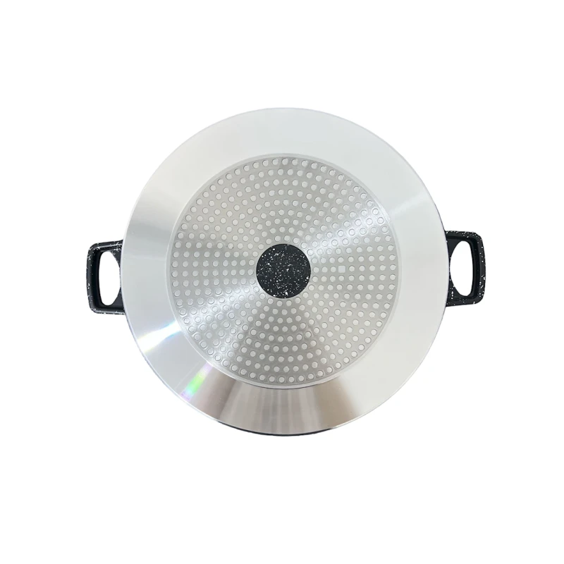 Сотейник Uakeen ZGH_00461, 36 см, 7 л, гранит, серый Сотейник Uakeen ZGH_00461, 36 см, 7 л, гранит, серый