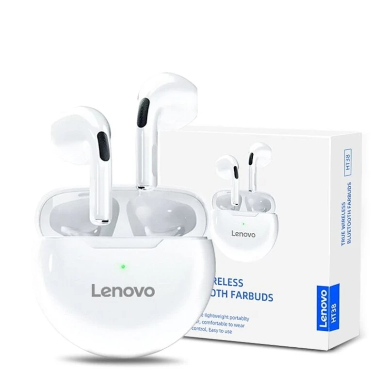 Беспроводные наушники Lenovo HT38 White Беспроводные наушники Lenovo HT38 White