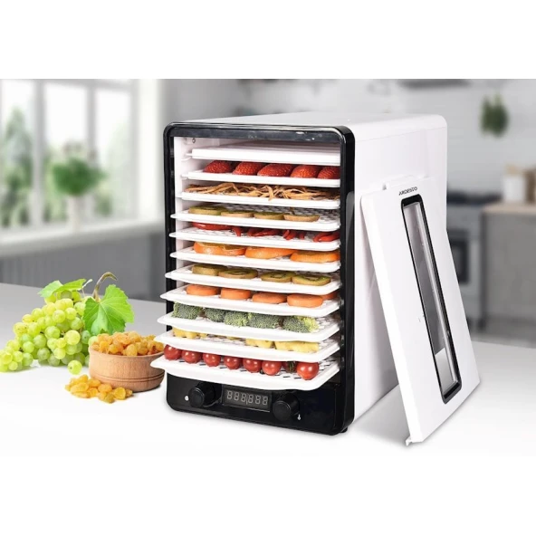 Сушилка для овощей и фруктов Ardesto FDB-1138 White Сушилка для овощей и фруктов Ardesto FDB-1138 White