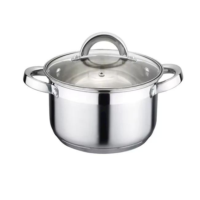 Qazan Kaisa Villa KV-2246, paslanmayan polad, gümüşü