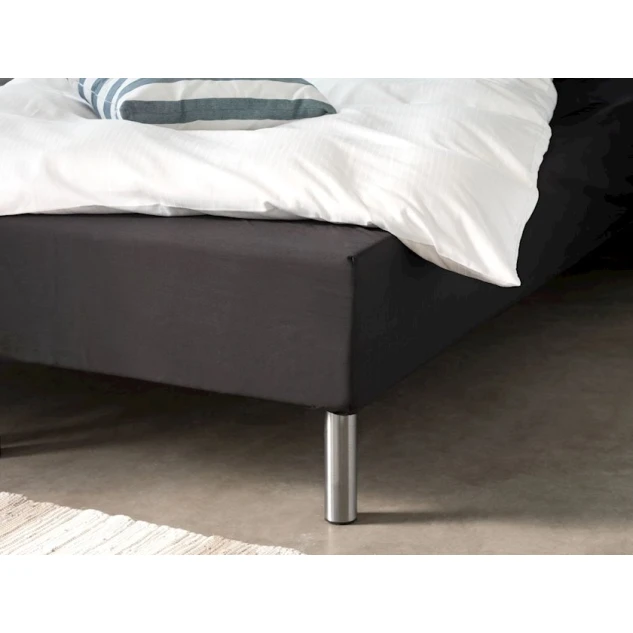 Mələfə rezinli JYSK, 90х200х40 sm, birnəfərlik, pambıq, boz