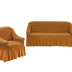 Чехол для мягкой мебели RF-583, 110x240x80 см, полиэстер, оранжевый
