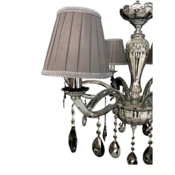 Люстра подвесная Şəms Aydınlatma N 184-6, бежевая