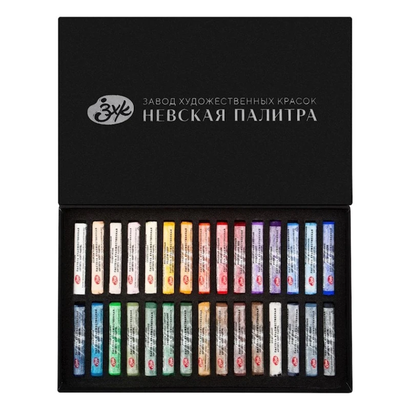 Набор художественной пастели Невская палитра Мастер-Класс, 30 цветов