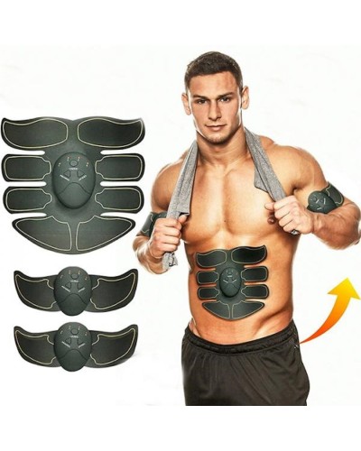 Əzələ stimulyatoru Smart Fitness EMS plastik, silikon, 4 rejim.