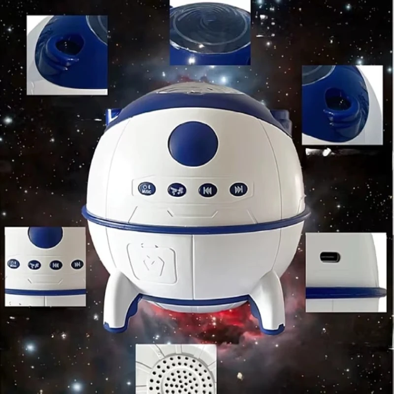 Gecə proyektoru projector_889, göy/ağ, 10 sm