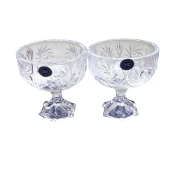 Сахарница Yujing Glass Ware YJP-7091, стекло, прозрачный