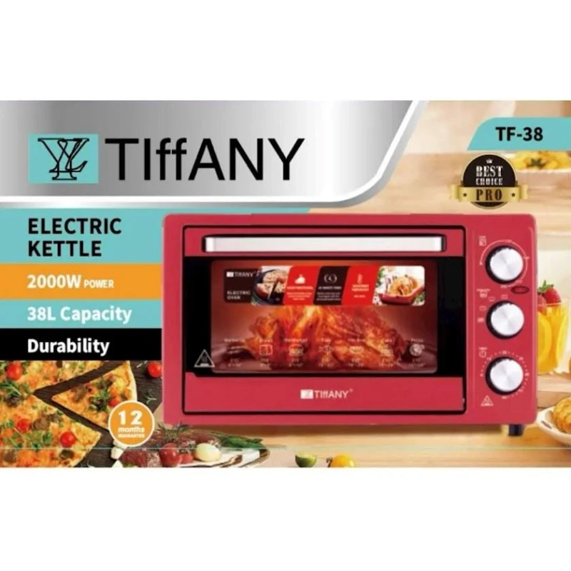 Электродуховка Tiffany TF-38 Red