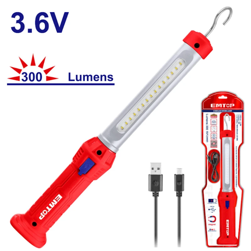 Ручной фонарь Emtop ELFL30001, 3.5 W Ручной фонарь Emtop ELFL30001, 3.5 W