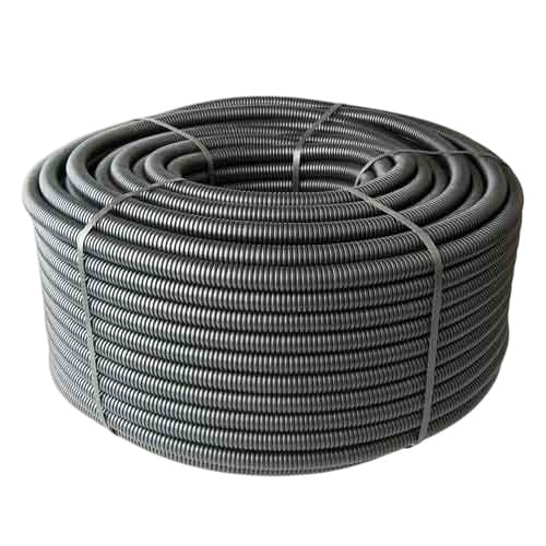 Elektrik izolyasiya borusu, qara, 50 m Elektrik izolyasiya borusu, qara, 50 m