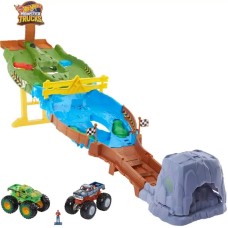 Oyun dəsti Mattel Hot Wheels Monster Trucks Wreckin' Raceway HGV12