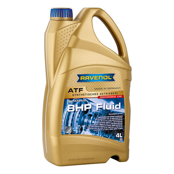 Трансмиссионное масло Ravenol ATF 8HP Fluid, 4 л Трансмиссионное масло Ravenol ATF 8HP Fluid, 4 л