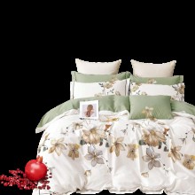 Yataq dəsti Narlı Super Narlı 000883, yorğan üzü 160x220 sm, mələfə 240x260 sm, 2 əd yastıq üzü 50x70 sm, ailəvi, satin/pambıq, rəngbərəng