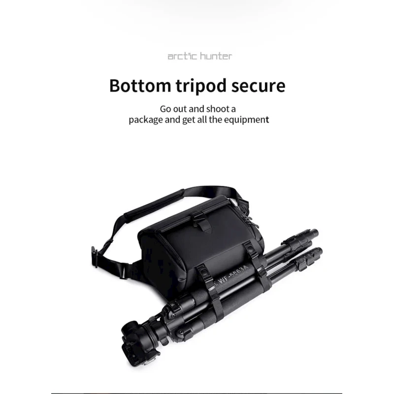 Сумка для фотоаппарата Arctic Hunter K00576 Black Сумка для фотоаппарата Arctic Hunter K00576 Black