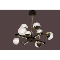 Подвесной светильник 1068, черный/золотистый Подвесной светильник 1068, черный/золотистый