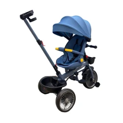 Uşaq üçtəkərli uşaq velosipedi TB-510 azr786 mavi 1-4 yaş