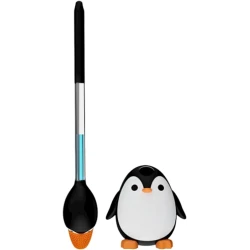 Щетка-ершик для унитаза HL9İ Penguin, 40x16x16.3 см, силикон Щетка-ершик для унитаза HL9İ Penguin, 40x16x16.3 см, силикон