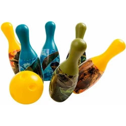 Детский набор для боулинга Sambro Jurassic World Large Bowling Set, пластик, 3+ лет, 32x20x15 см, 7 шт