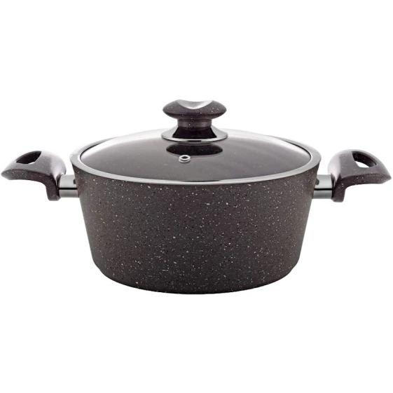 Кастрюля Anadolu Cookware SF-143, серая, 30 см Кастрюля Anadolu Cookware SF-143, серая, 30 см