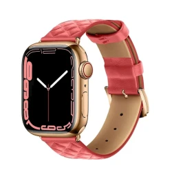 Ремешок Hoco WA18 Elegant Leather Series для Apple Watch 42/44/45/49 мм Pink