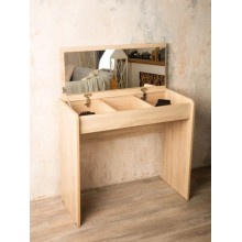 Makiyaj masası Art Mebel 33, laminat, 75x80x45 sm, sonoma