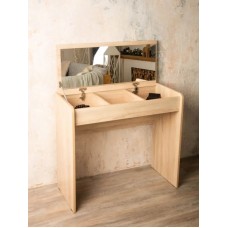 Makiyaj masası Art Mebel 33, laminat, 75x80x45 sm, sonoma