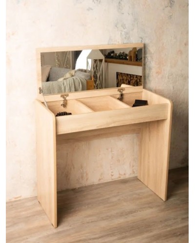 Makiyaj masası Art Mebel 33, laminat, 75x80x45 sm, sonoma