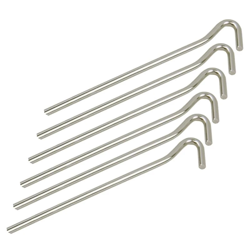 Колышки Evolite E-5512, сталь, 20 см, 6 шт