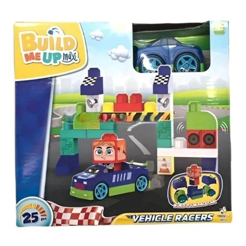 Konstruktor Happy Line Build Me Up City Car, 18 aydan, 25 hissə Konstruktor Happy Line Build Me Up City Car, 18 aydan, 25 hissə