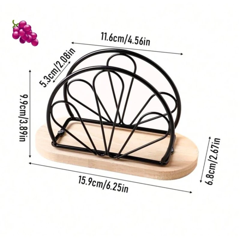 Salfet qabı 093, qara