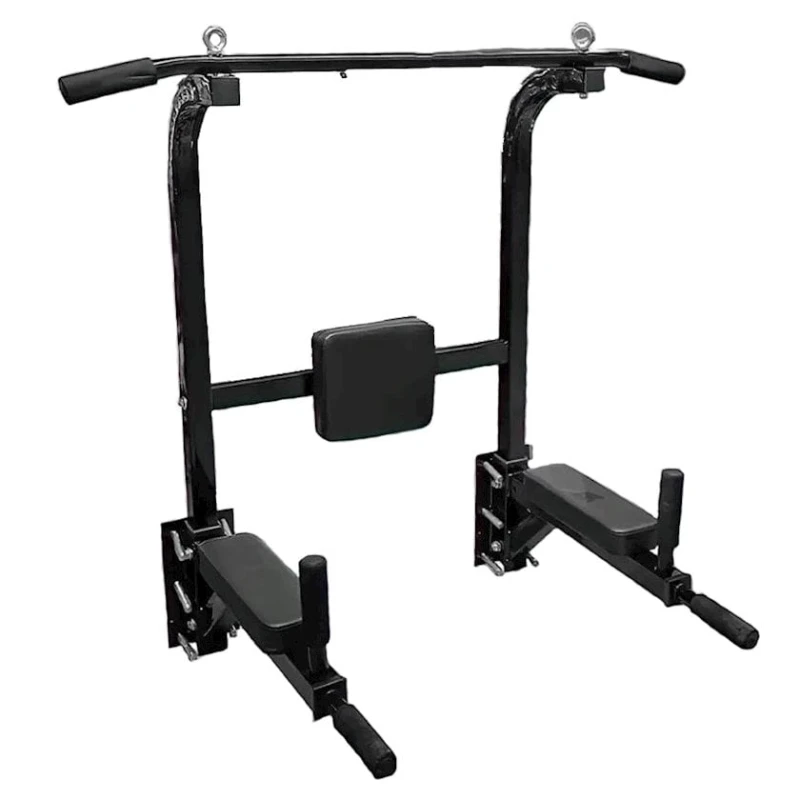 Турник 50395, 3 в 1, настенный, черный