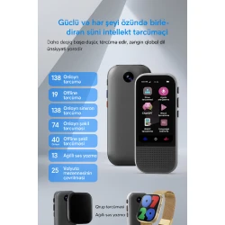 Электронный переводчик S80 Pro Ai Gray Электронный переводчик S80 Pro Ai Gray