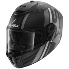 Motosikl dəbilqəsi Shark Spartan RS Carbon Shawn Mat HE8156EDSAXXL, ölçü XXL, qara/boz