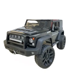 Uşaq elektrik avtomobili Jeep, qara