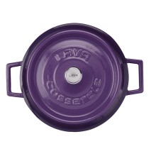 Böyük tava Lava Multi-Purpose, çuqun, bənövşəyi, 24 sm