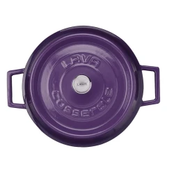 Сотейник Lava Multi-Purpose, чугун, фиолетовый, 24 см