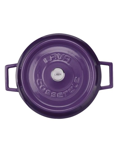 Böyük tava Lava Multi-Purpose, çuqun, bənövşəyi, 24 sm