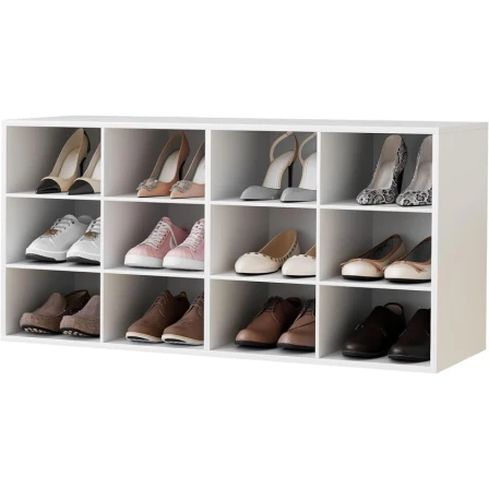 Тумба для обуви Art Mebel 41, ламинат, белая, 90х100х30 см Тумба для обуви Art Mebel 41, ламинат, белая, 90х100х30 см