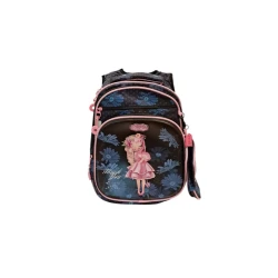 Школьный рюкзак Xinhuaju B-59, 35x28x15 см, с пеналом, разноцветный