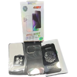 Qoruyucu şüşə + keys Apple iPhone 13 Pro üçün Mocom 4in1