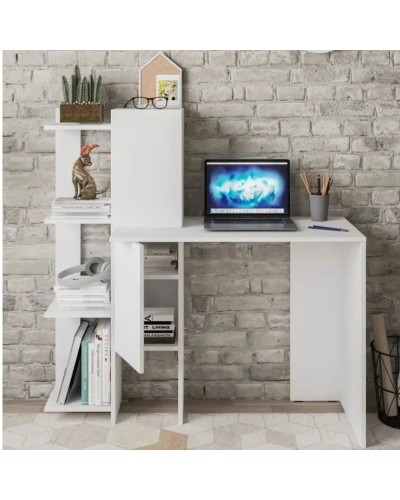 Yazı masası Ev Plus ev_13111217, LDSP, ağ, 1200x1130x450 mm