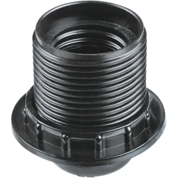 Патрон электрический Navigator NLH-BL-R-E27, Карболит, Черный