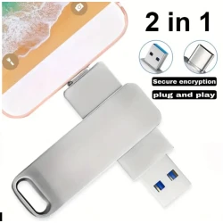 Флешка USB/Type-C 2в1 металл