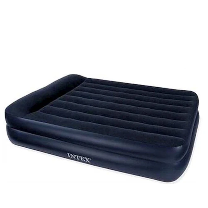 Надувной матрас Intex 66720, синий, 203x152x42 см Надувной матрас Intex 66720, синий, 203x152x42 см