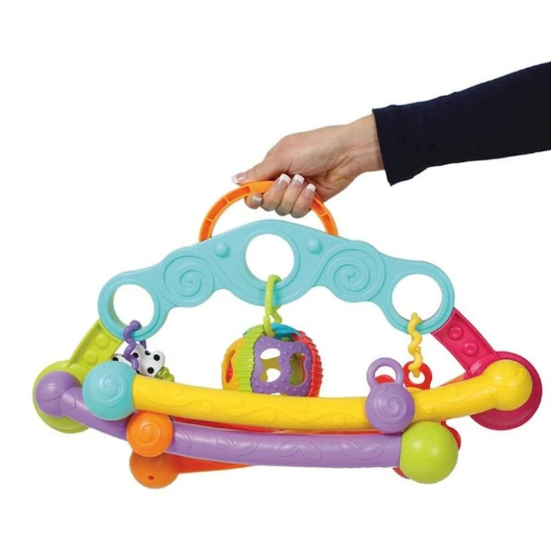 Игровая дуга Playgro Fold and Go Playgym, 56х63х42 см Игровая дуга Playgro Fold and Go Playgym, 56х63х42 см