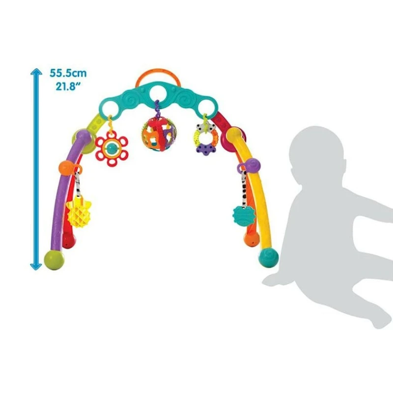 Игровая дуга Playgro Fold and Go Playgym, 56х63х42 см Игровая дуга Playgro Fold and Go Playgym, 56х63х42 см