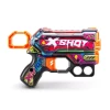 Бластер Zuru X-Shot Skins Menace Mercenary, 8 дротиков, 8+, разноцветный