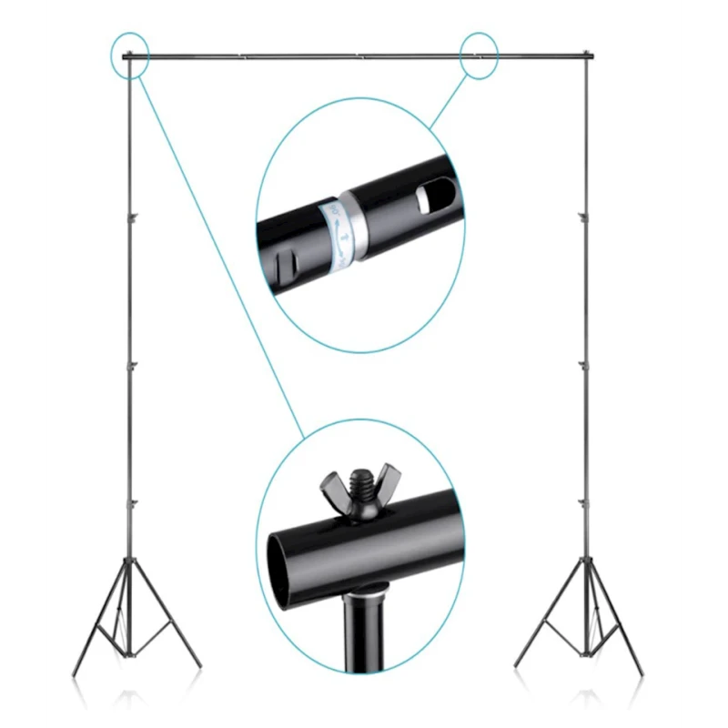 Фон с системой задней опоры Neewer 2.6х3, фон 1.8x2.8, опора 2.6x3 Фон с системой задней опоры Neewer 2.6х3, фон 1.8x2.8, опора 2.6x3